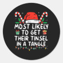 Search for tinsel stickers Christmas tree