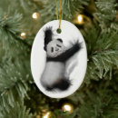 Search for panda christmas tree decorations Cute panda bear