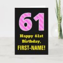 Search for 61 birthday cards 61 years old