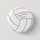 Search for volleyball ball badges Birthday