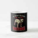 Search for my heart belongs to mugs Funny