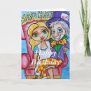 Search for mad hatter birthday cards Alice