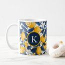 Search for blue botanical mugs Citrus