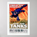 Search for army tank posters United states war