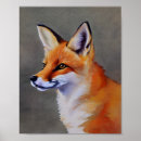 Search for fox paintings posters Wildlife