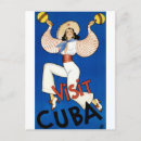 Search for vintage cuban postcards Woman