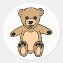 Search for cute brown teddy bear stickers Kids