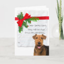 Search for airedale christmas cards Dog