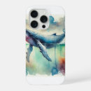 Search for humpback whales iphone cases Blue