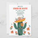 Search for mexican cactus invitations Watercolor