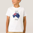 Search for aussie kids tshirts Flag