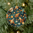 Search for rocket christmas tree decorations Cosmos