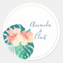 Search for hawaiian wedding stickers Hibiscus