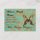 Search for zoo business cards Butterfly