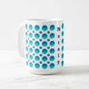 Search for blue polka dot pattern mugs Circles