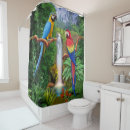 Search for tropical rainforest shower curtains Colourful