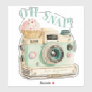 Search for vintage cupcake stickers Retro