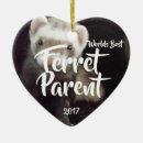 Search for ferret christmas tree decorations Cute
