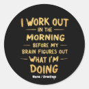 Search for funny weightlifting stickers Bodybuilder