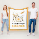 Search for rock band blankets Drummer