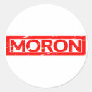Search for moron stickers Funny