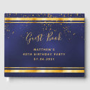 Search for 40th birthday guest books Gold