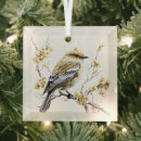 Search for bird christmas tree decorations Unique