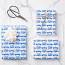 Search for blue truck wrapping paper Modern