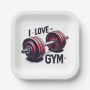 Search for fitness paper plates Training