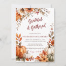 Search for orange thanksgiving invitations Burgundy