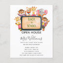 Search for open house school invitations Teacher