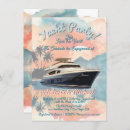 Search for yacht party invitations Tropical