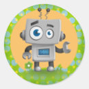Search for love science stickers Robot