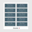 Search for navy address stickers Names