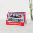 Search for panda bear christmas cards Santa