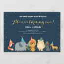 Search for blue elephant birthday invitations Lion