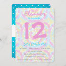 Search for tie dye birthday invitations Peace