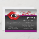 Search for vampire teeth invitations Red