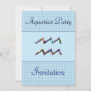 Search for aquarius birthday invitations Horoscope