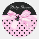Search for lady bug baby shower stickers Pink