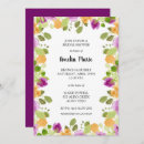 Search for floral watercolor bridal shower invitations Brunch and bubbly