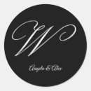 Search for ornate letter w stickers White