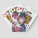 Search for anime girl playing cards Japan