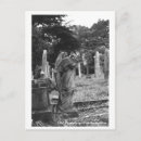 Search for black and white angel postcards Cemetery