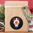 Search for santa claus face stickers Winter