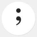 Search for depression stickers Semicolon