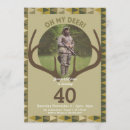 Search for deer hunting birthday invitations Hunter