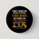 Search for video gamers badges Gamer birthday