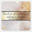 Search for shimmer thank you stickers Gold