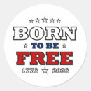 Search for born free stickers Patriotic